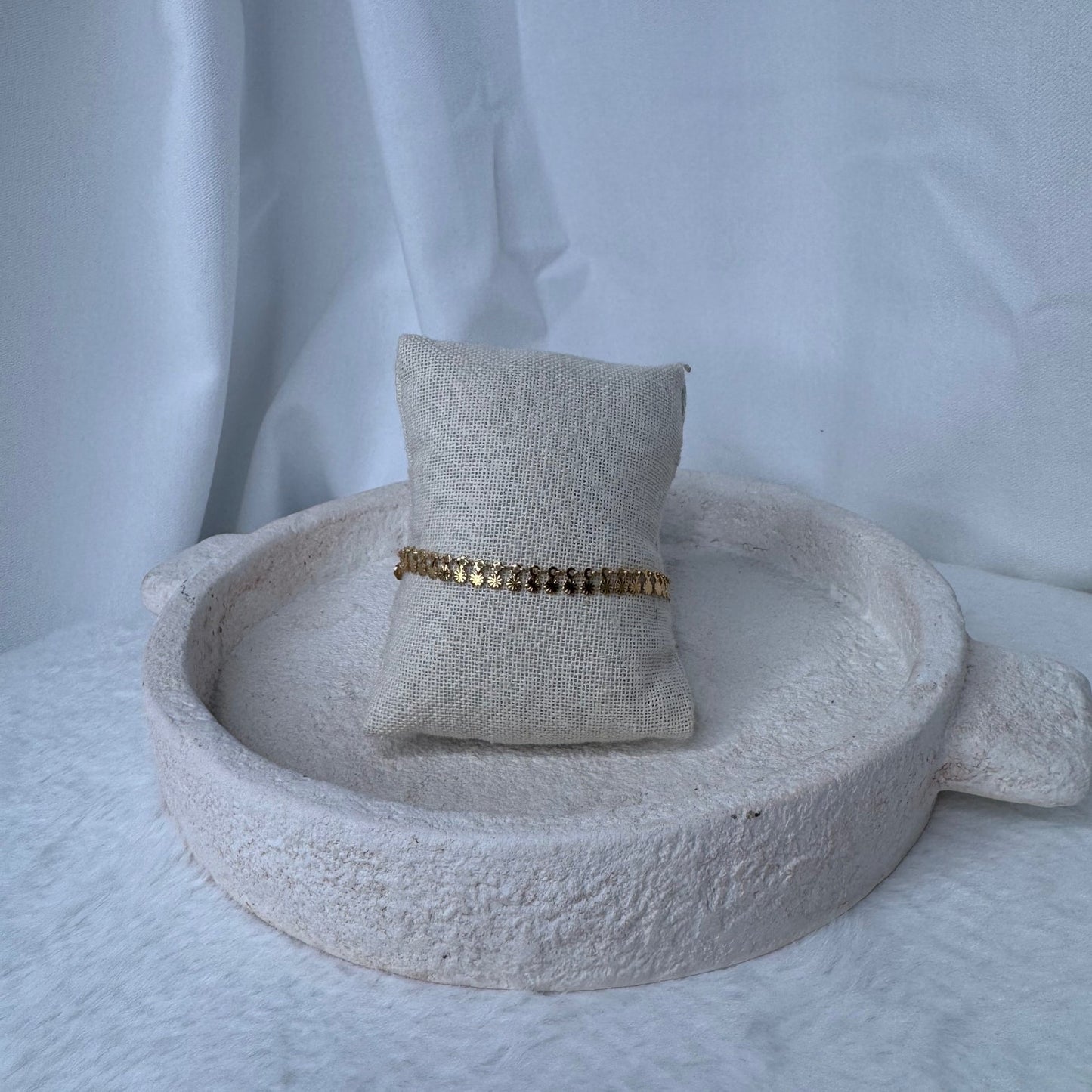 Bracelet casablance doré