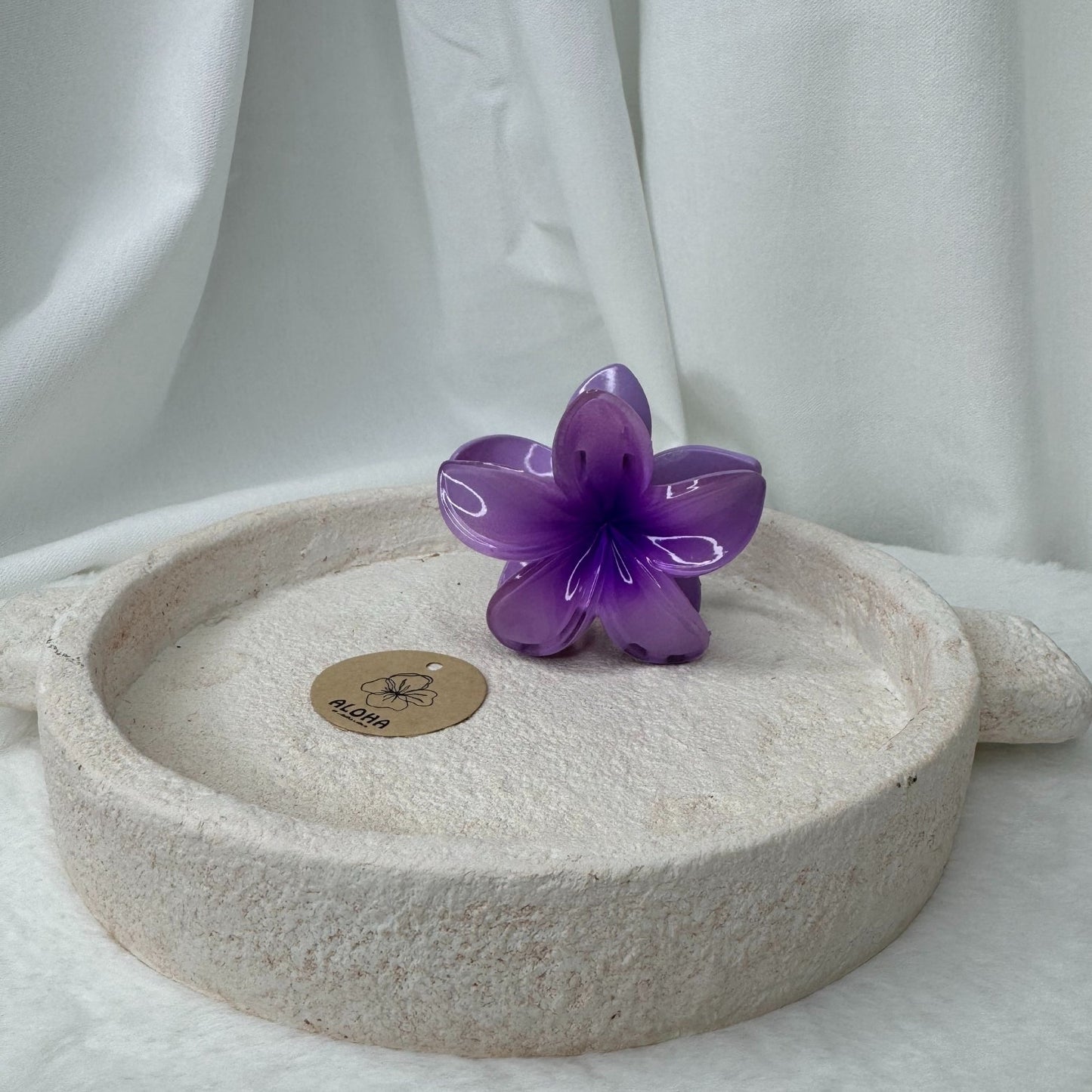 Pince fleur grande violette