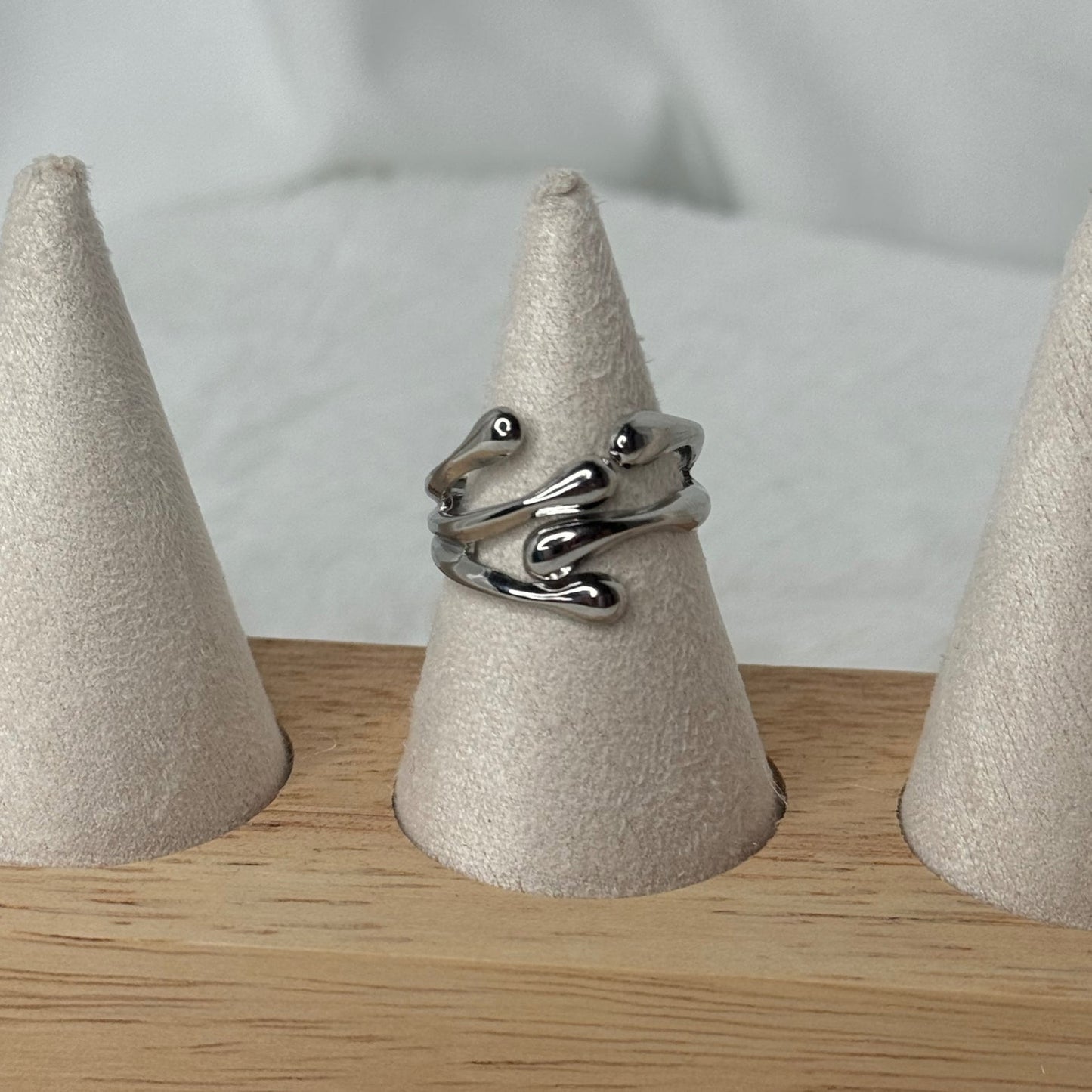 🌿 Bague Gypso argent✨