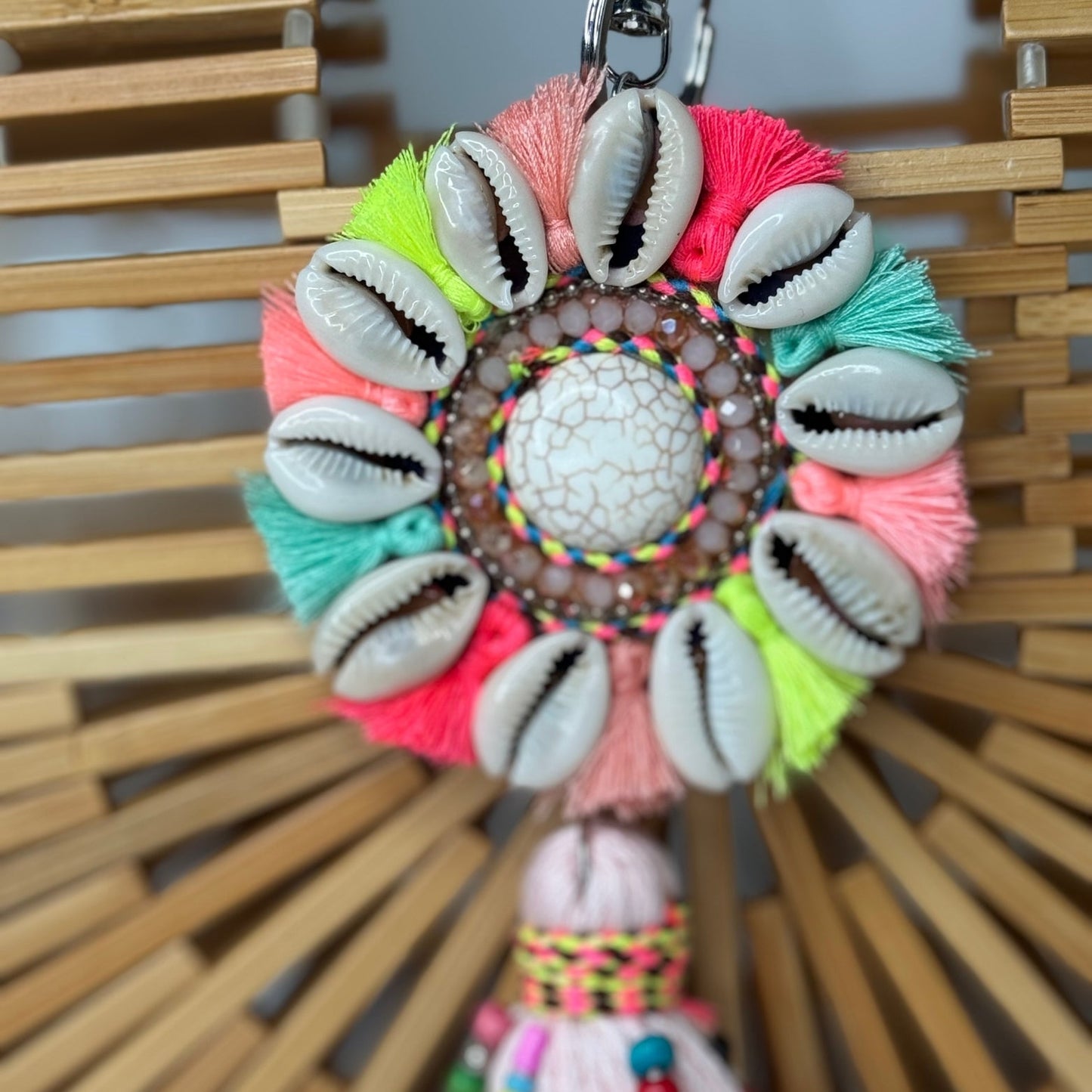 🌺 Gri-gri de sac indien rose clair💖