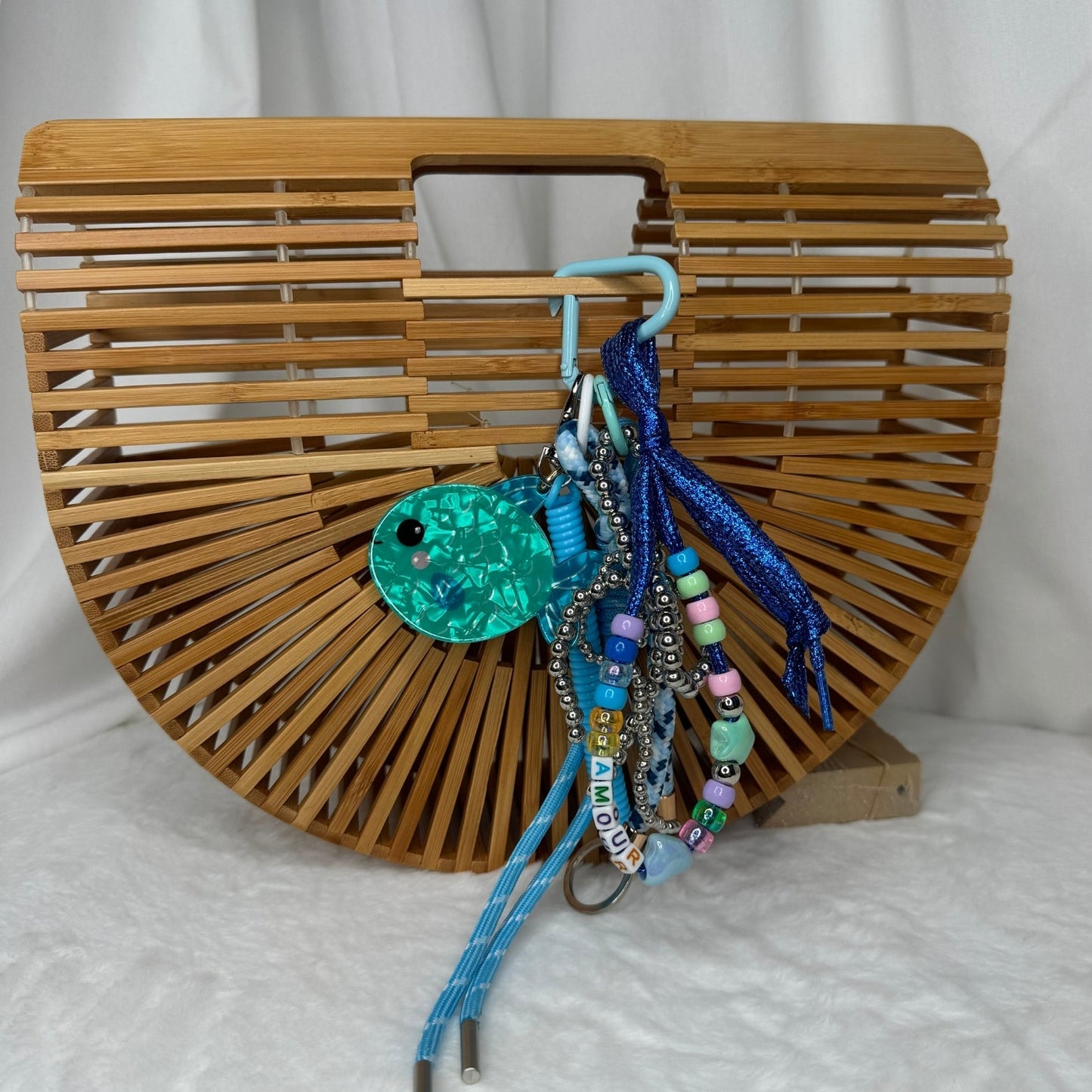🐟 Gri-Gri Poisson Bleu – Vibes marines & éclat aquatique 🌊💙