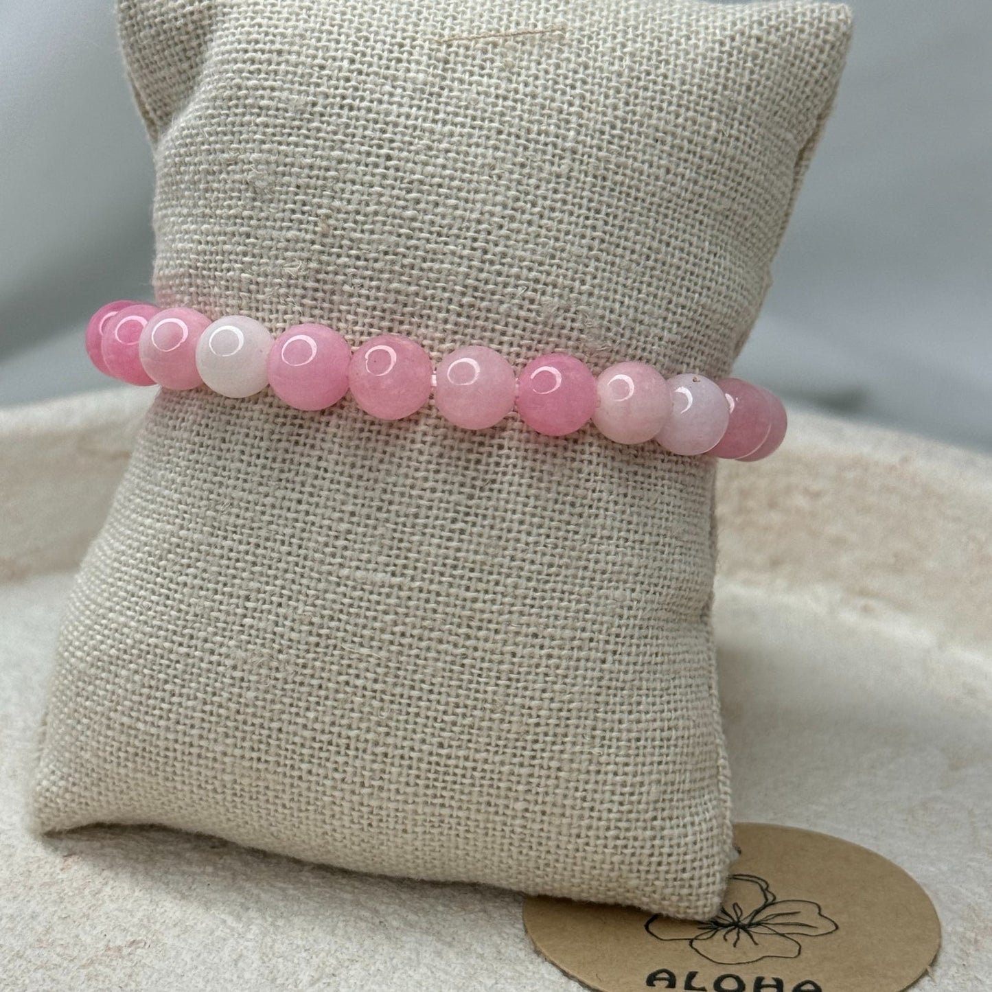 📿Bracelet pole pole rose📿