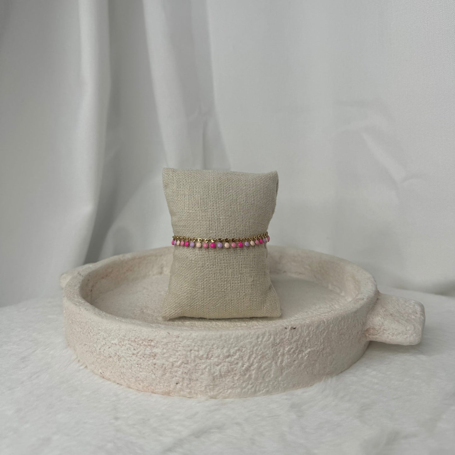Bracelet casablance rose