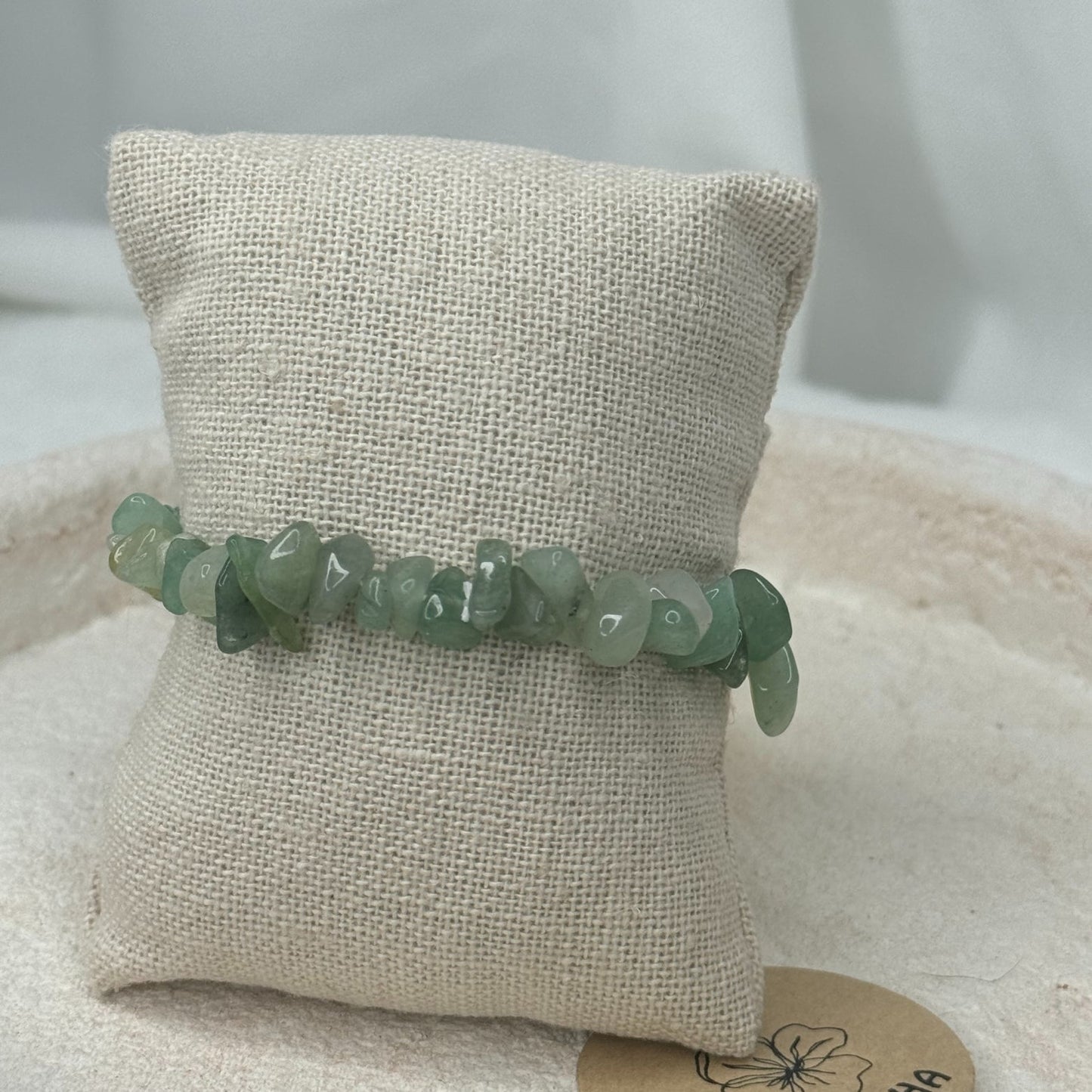 🤍Bracelet maïsha vert d'eau💚