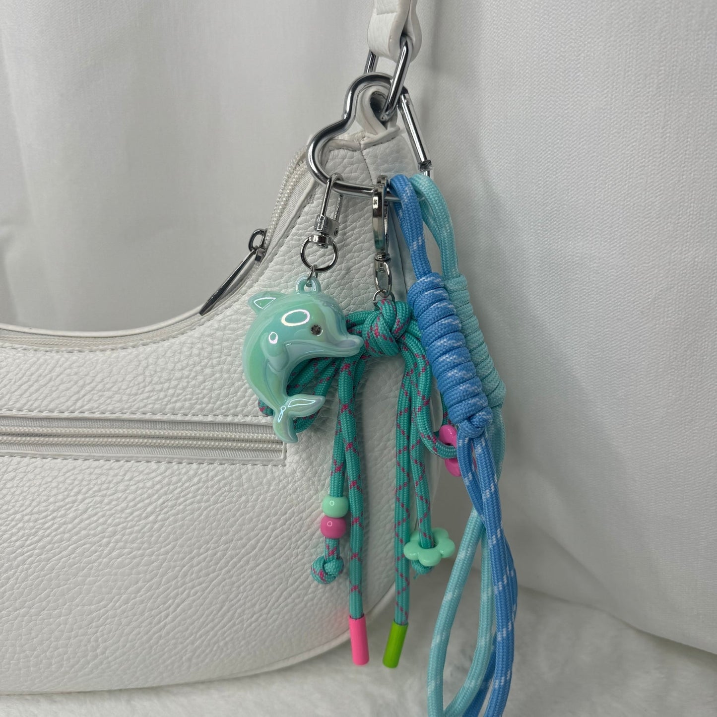 🌊 Grigri de sac – Dauphin bleu Aloha 🐬💙