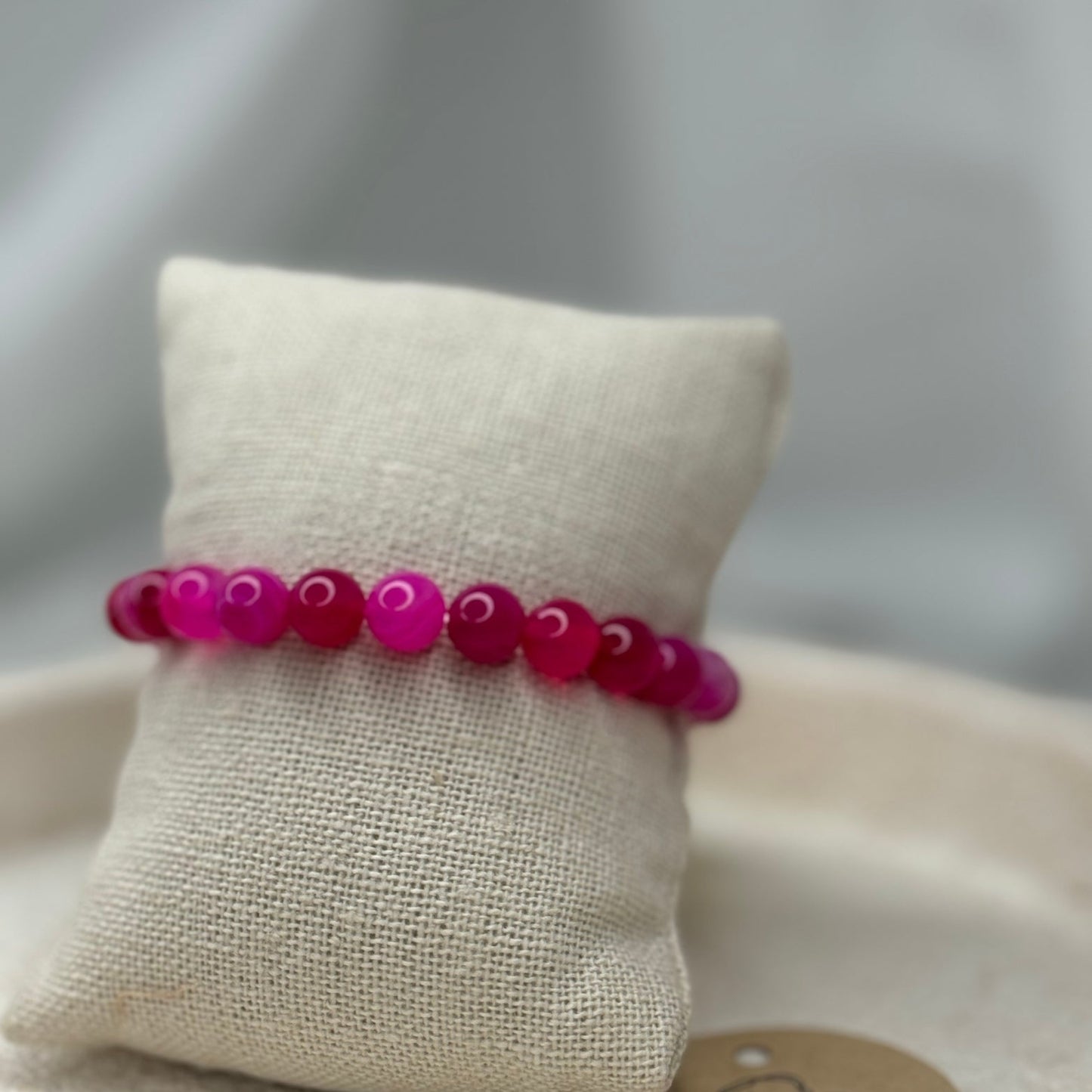 📿Bracelet pole pole fushia📿