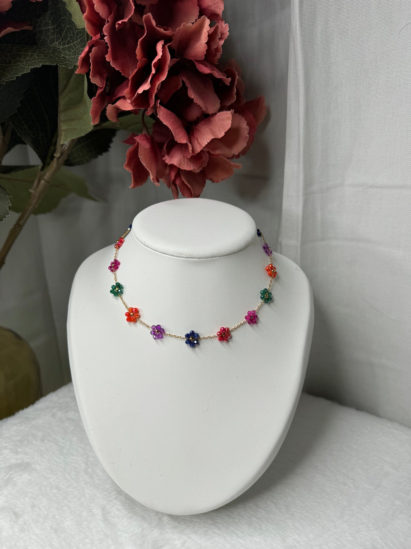 Collier peace milticolor 🌺