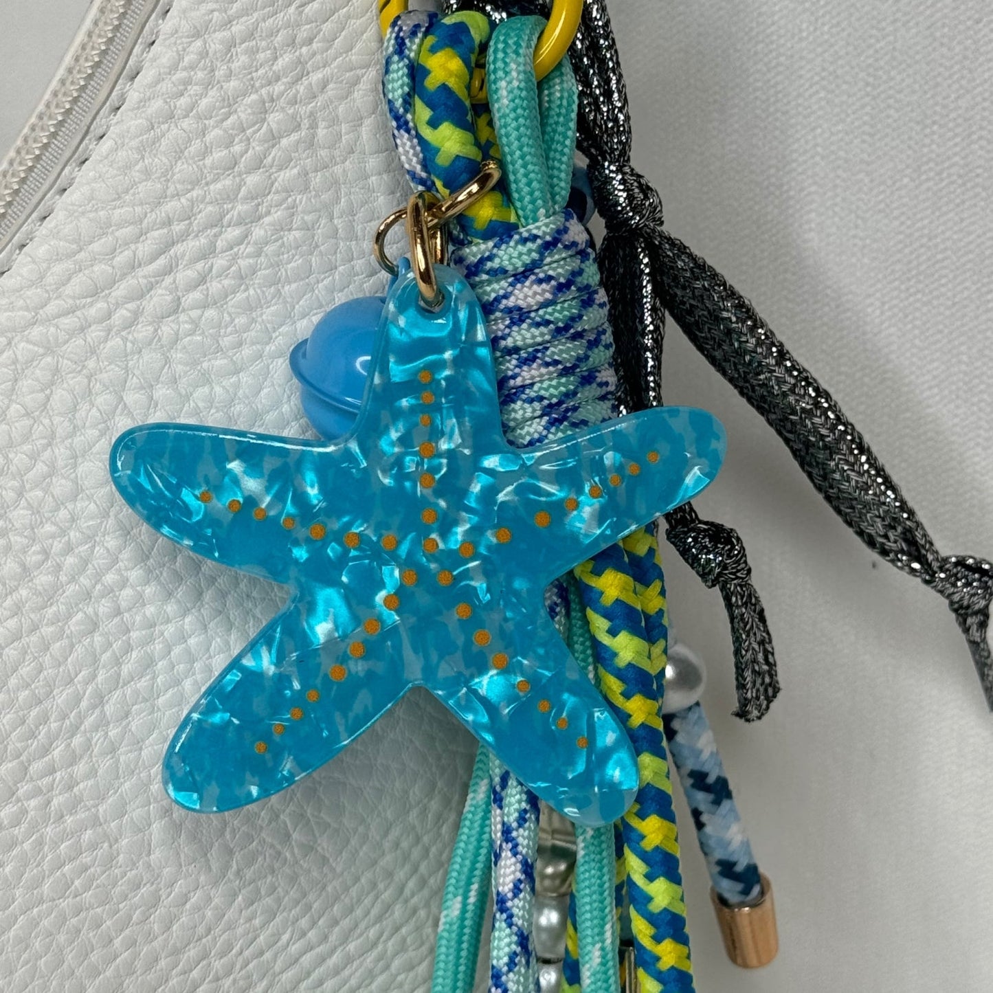 🌊 Grigri de sac – Étoile de mer bleue Aloha ⭐💙