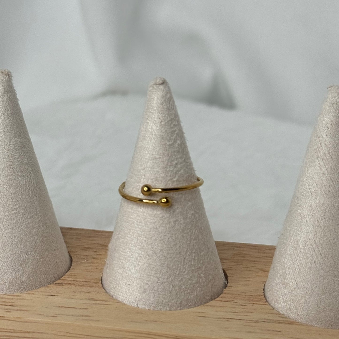 🌟 Bague Starfish – Acier inoxydable doré Aloha 🐚✨