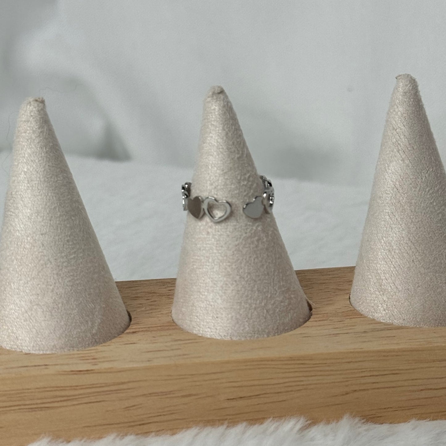 💖 Bague Cœur argent – Aloha Love Vibes ✨💍