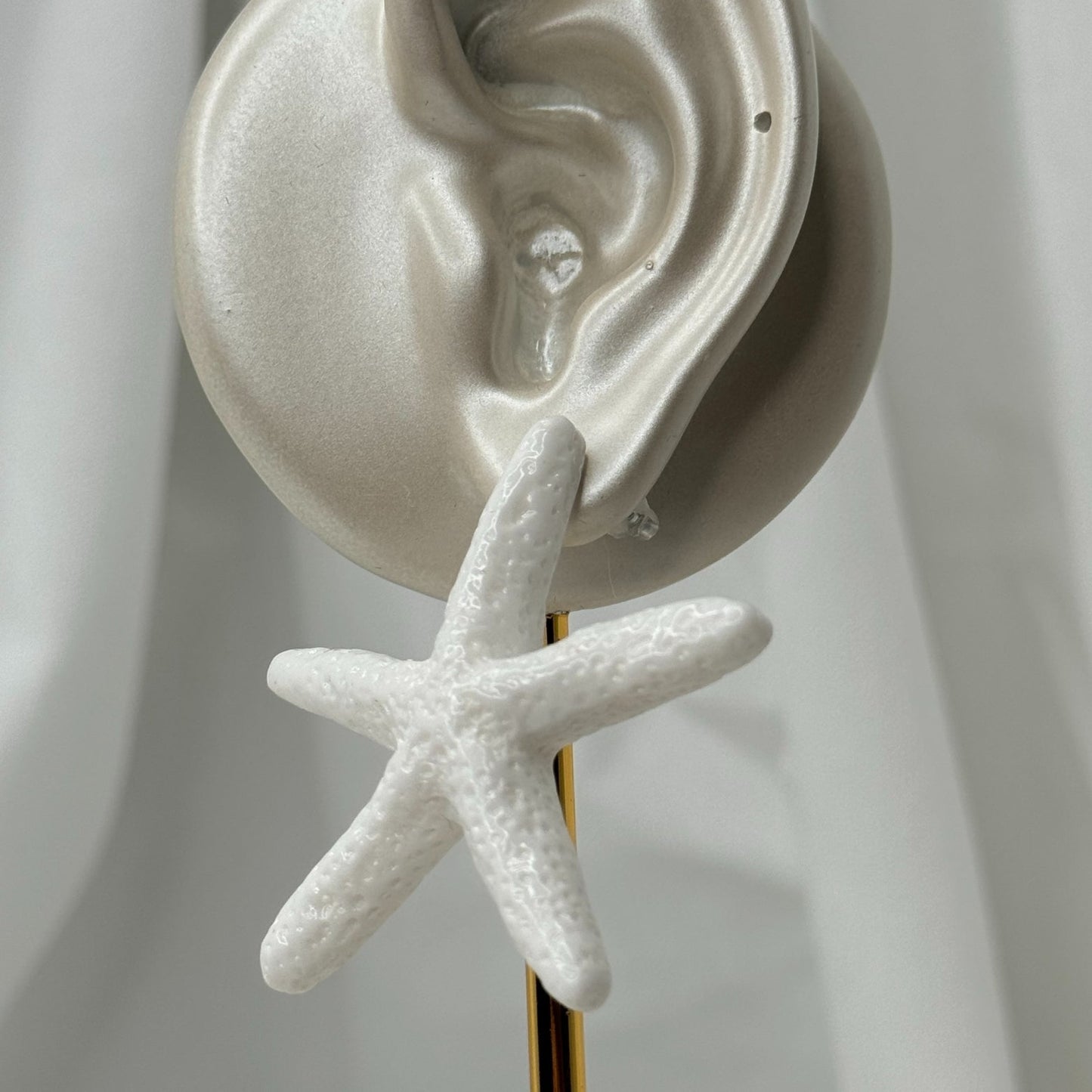 Boucle étoile blanc⭐️