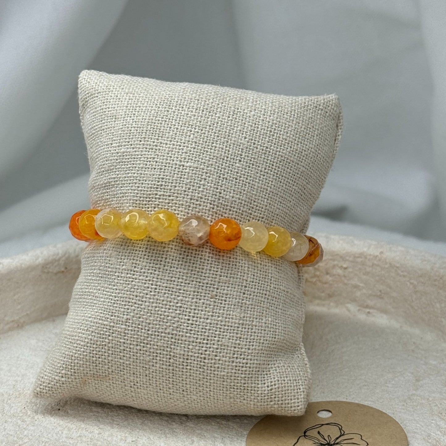 📿Bracelet pole pole orange📿