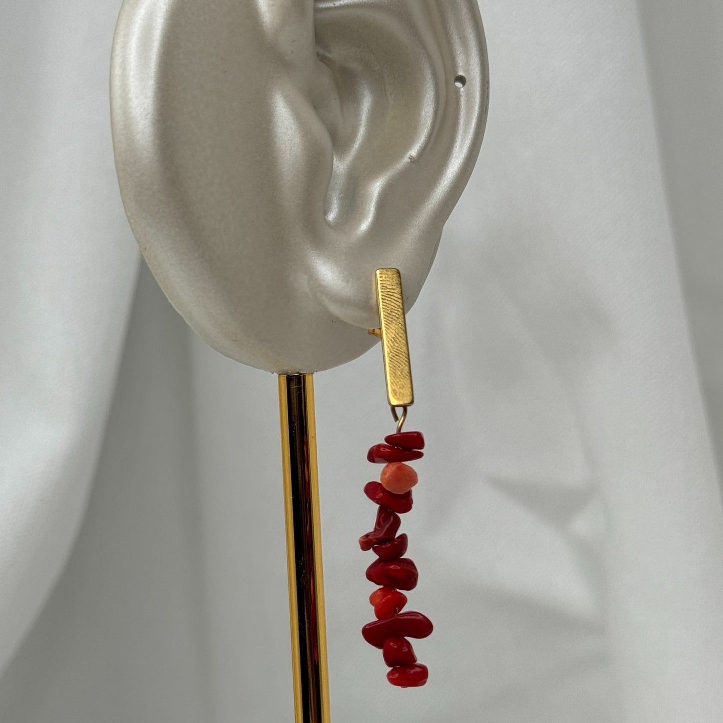 Boucle Paje rouge đź—ż
