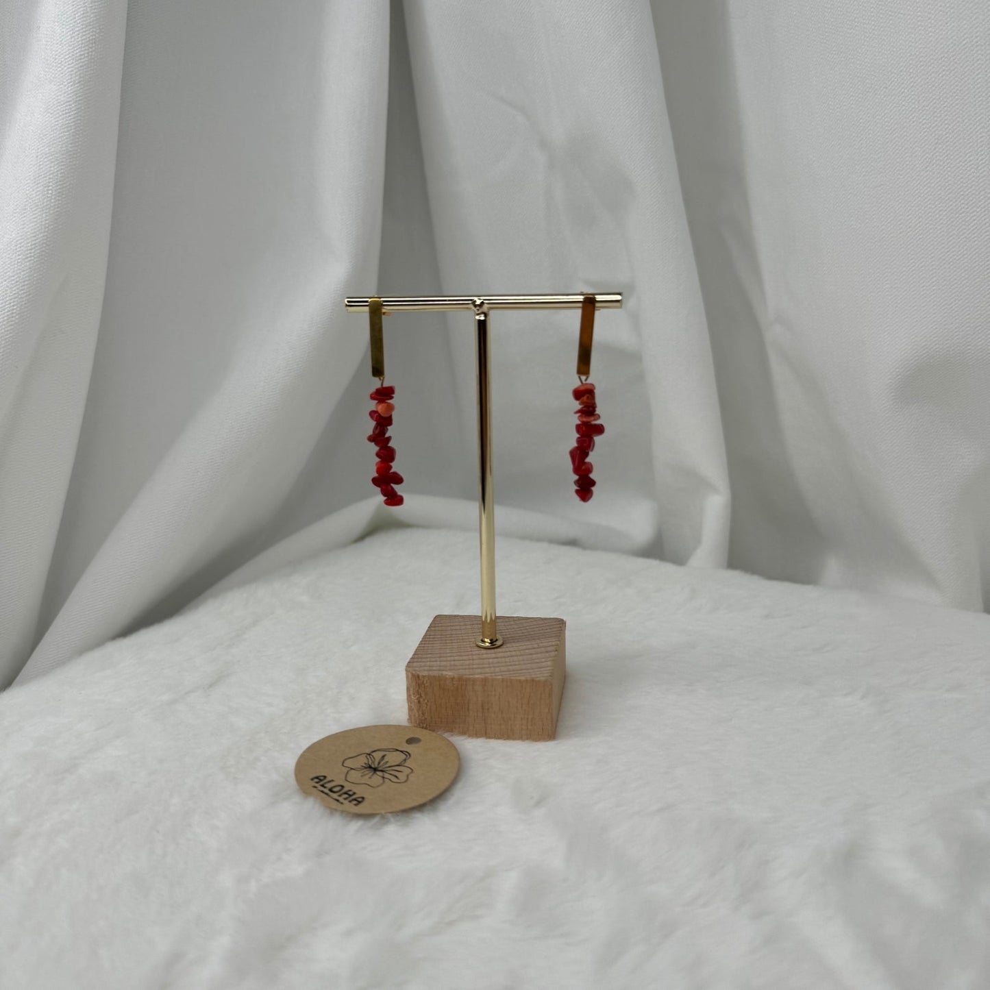 Boucle Paje rouge đź—ż