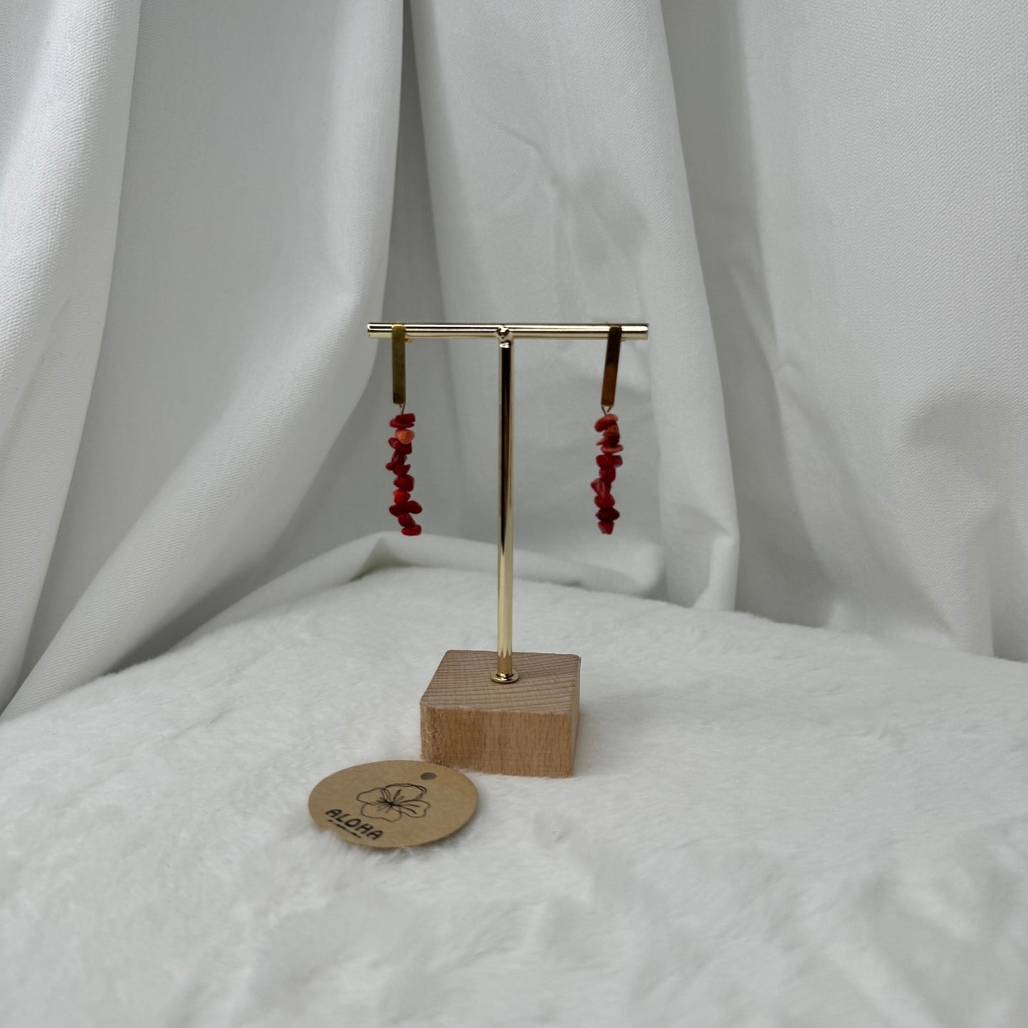 Boucle Paje rouge đź—ż