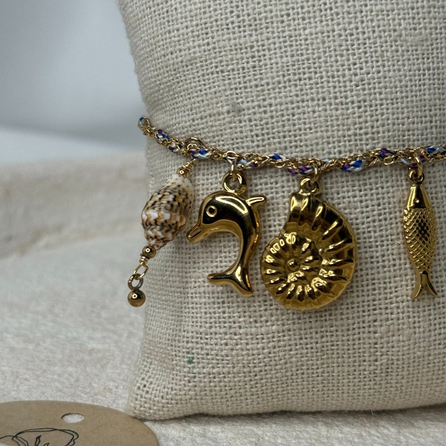 🌊 Bracelet Asante Bleu – Élégance océanique & vibes sereines 💙