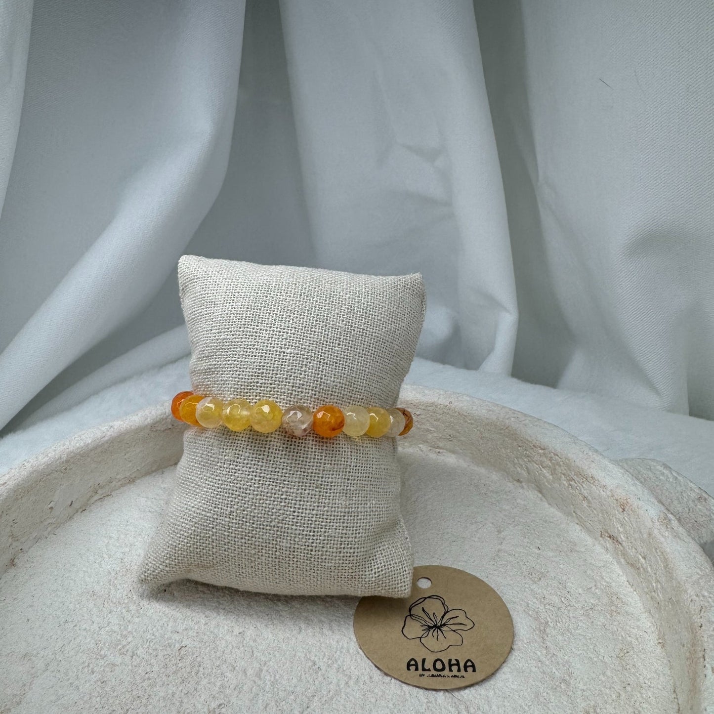 📿Bracelet pole pole orange📿