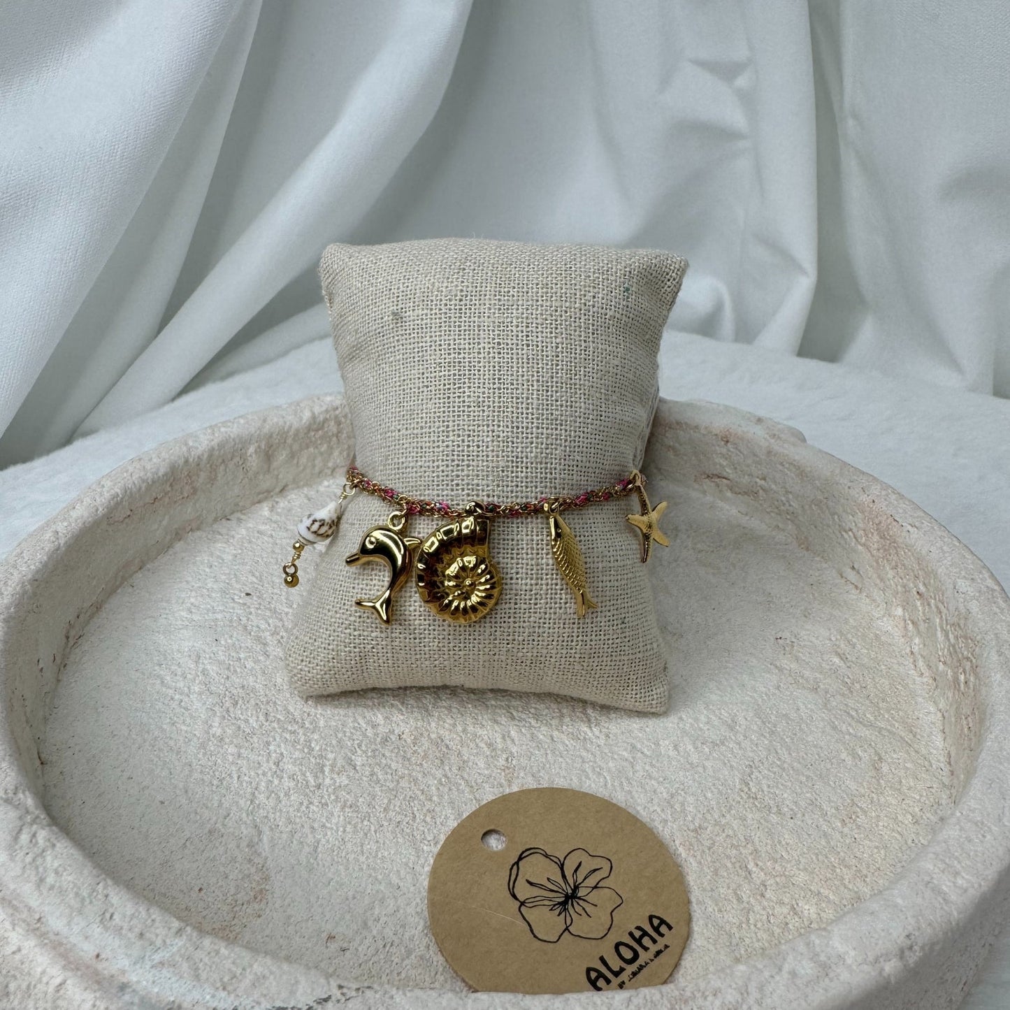 🌸 Bracelet Asante Rose – Douceur florale & vibes romantiques 🌷