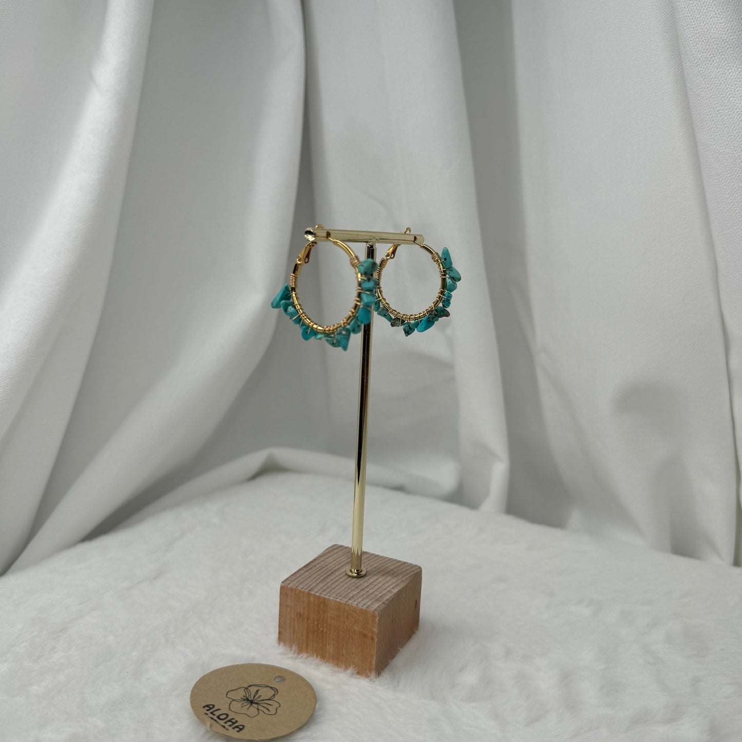 Boucle stone town turquoise ❣️