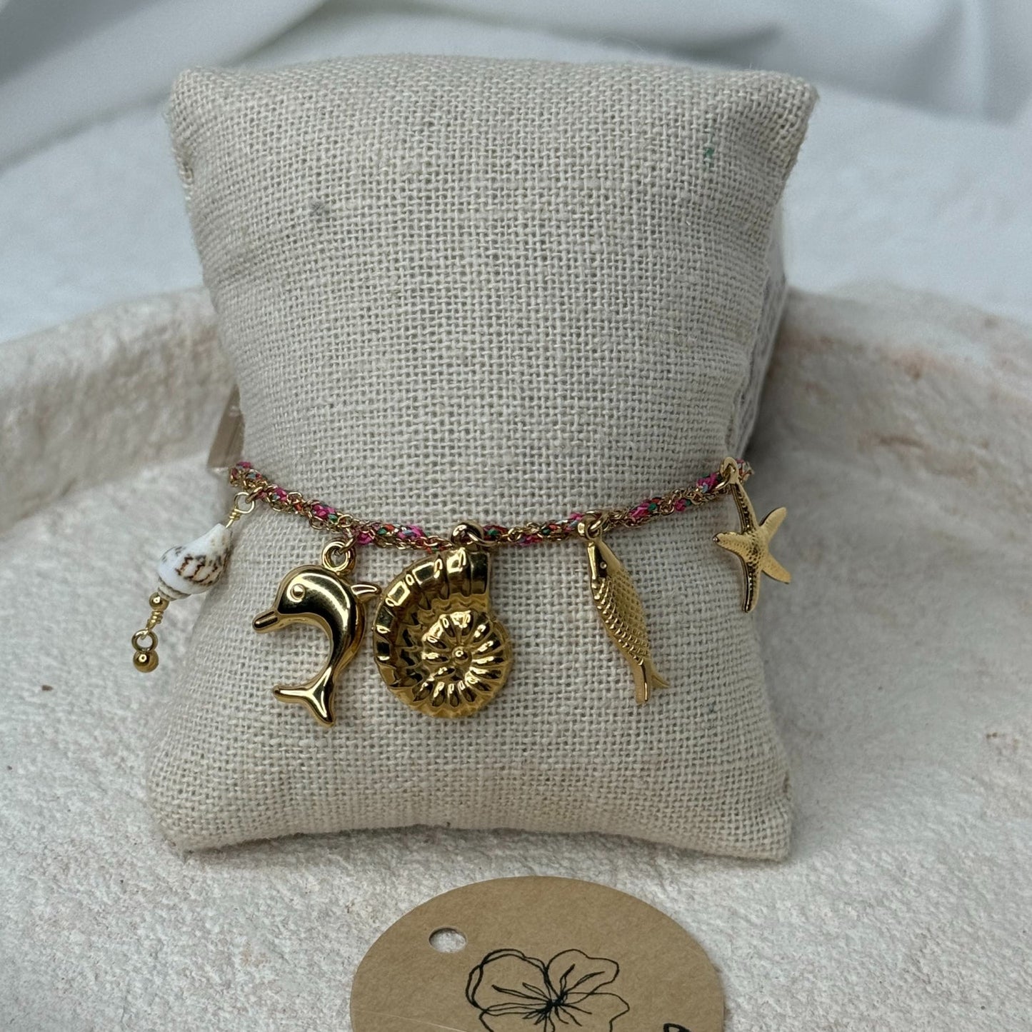 🌸 Bracelet Asante Rose – Douceur florale & vibes romantiques 🌷