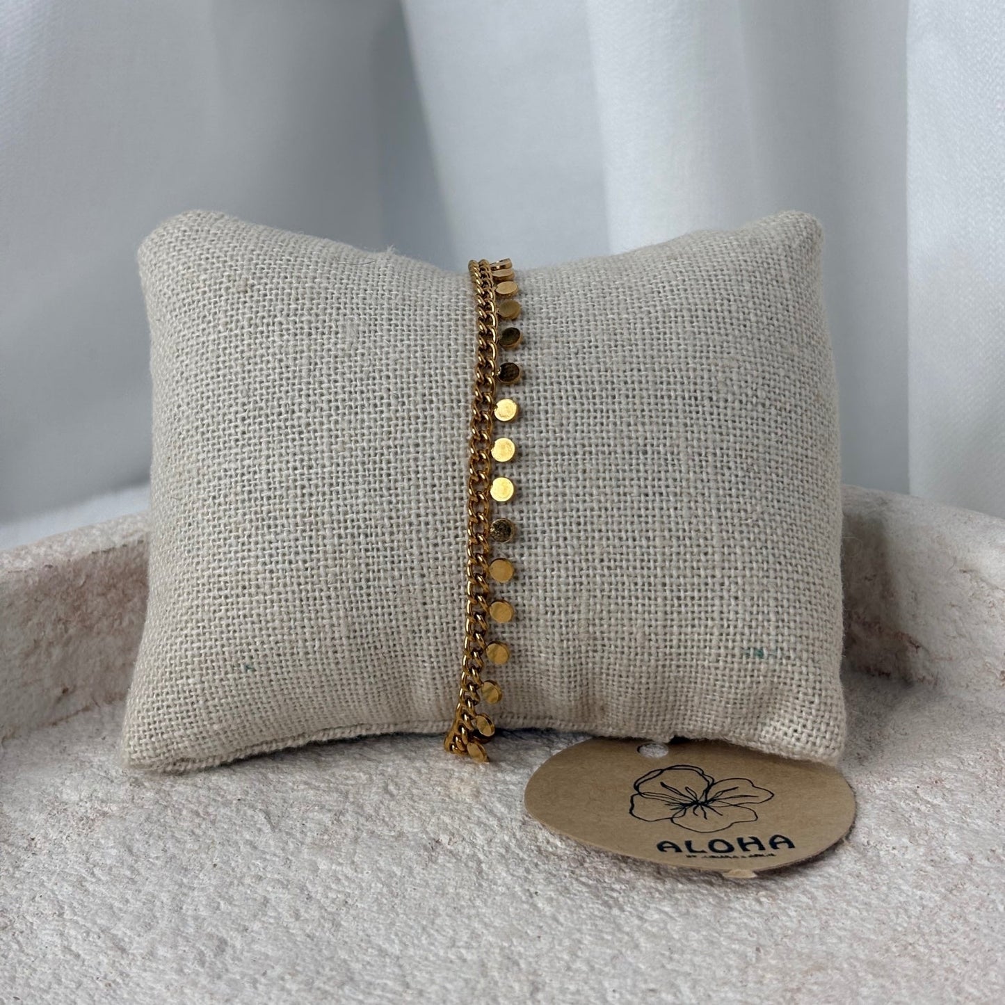 ✨ Chevillère Casablanca Dorée 💛