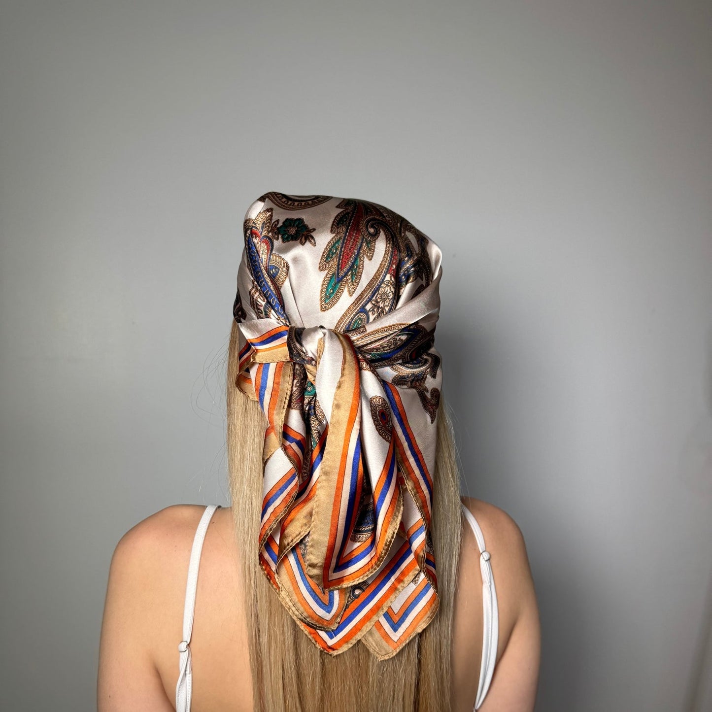Foulard Bandana Doré– Aloha 🍊