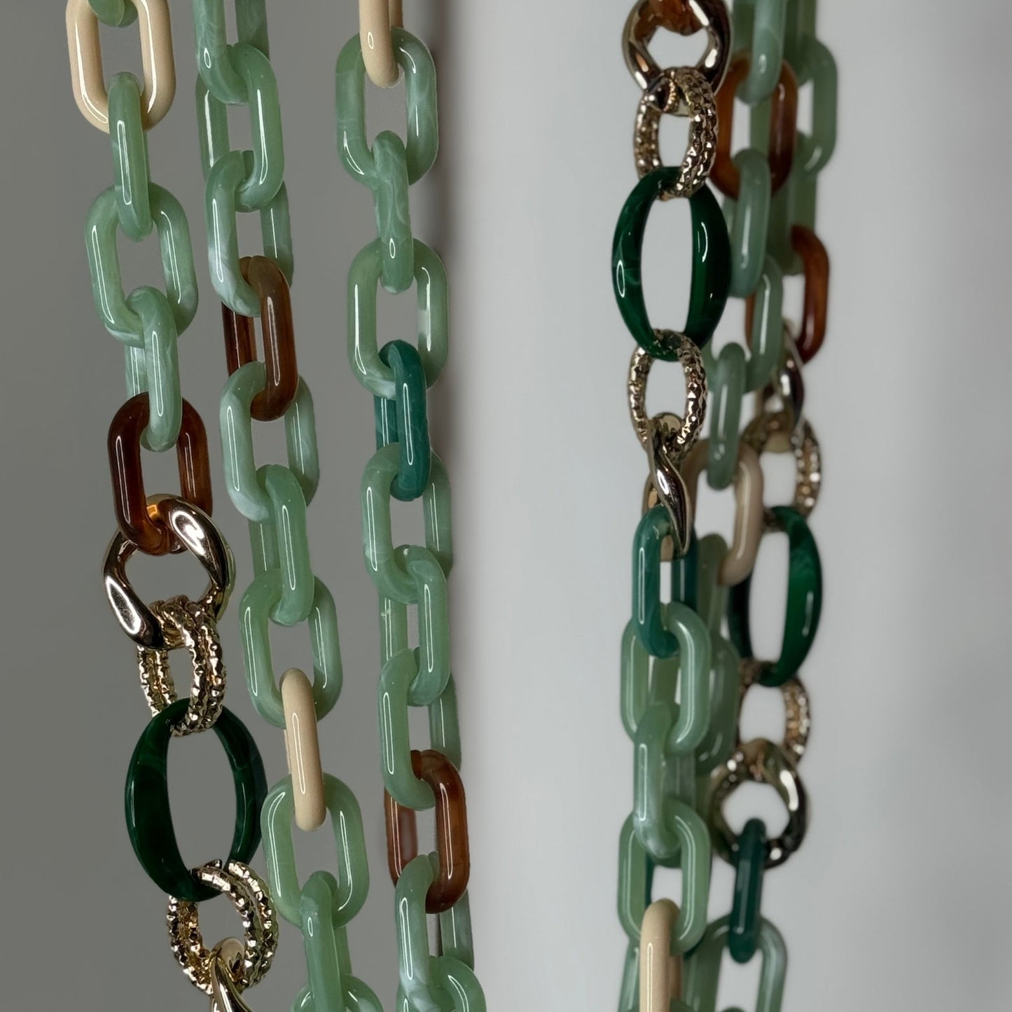 💚 Collier Téléphone Y2K Vibes – VERT💚