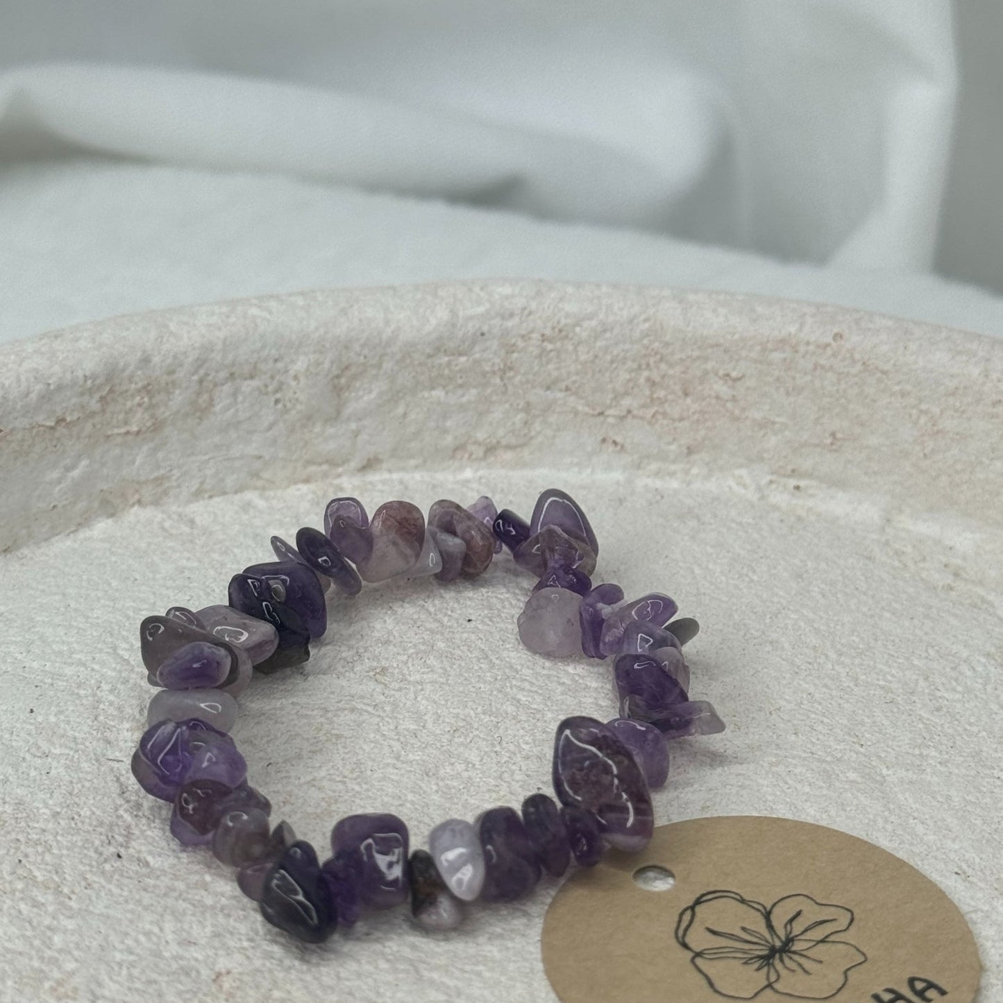 💜Bracelet maïsha violet foncé💜