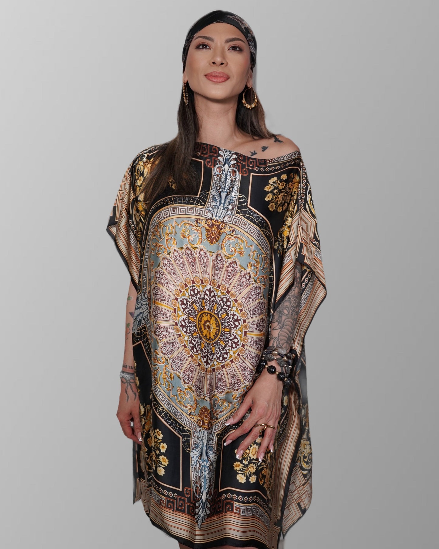 Robe Chiang Maï – Noire & Bohème Chic 🖤🌿