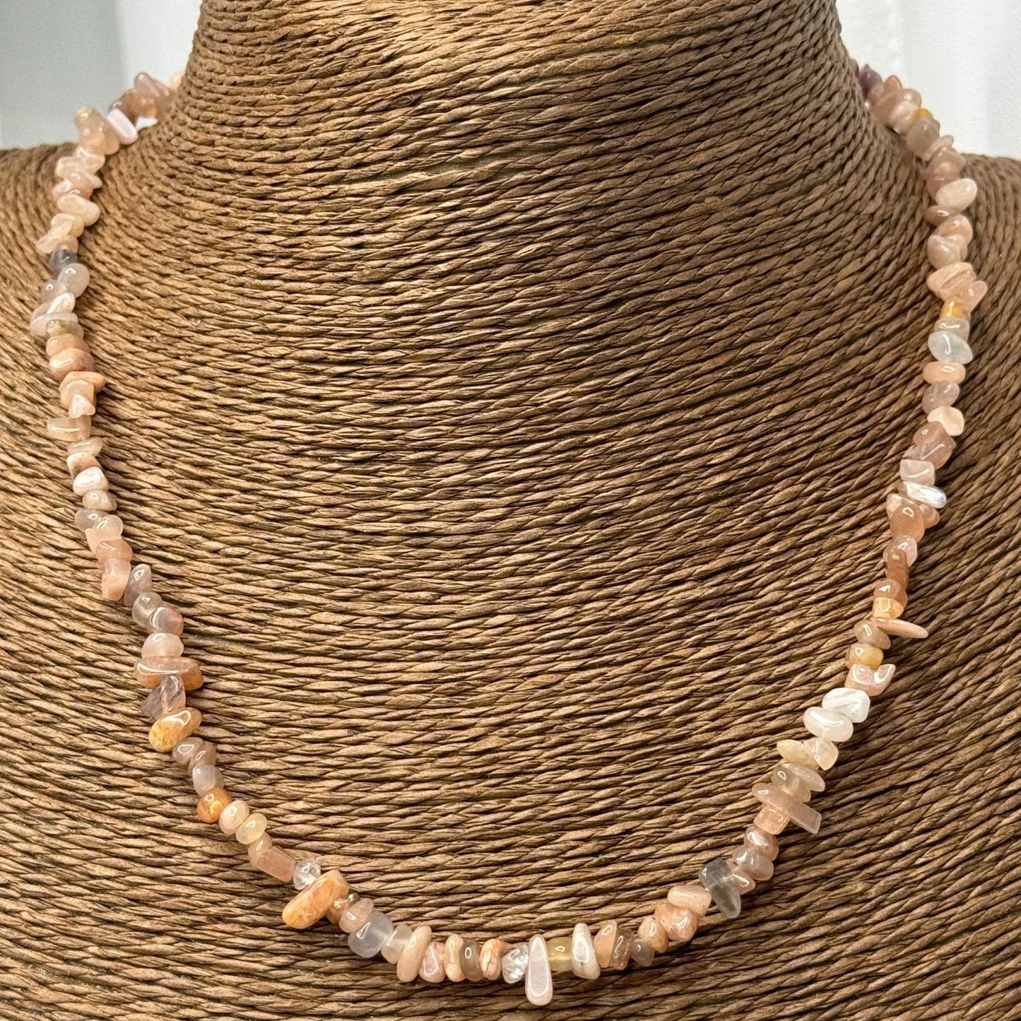 🍂 Collier Massaï Marron – Naturel, élégant & pierres précieuses 💎🌿