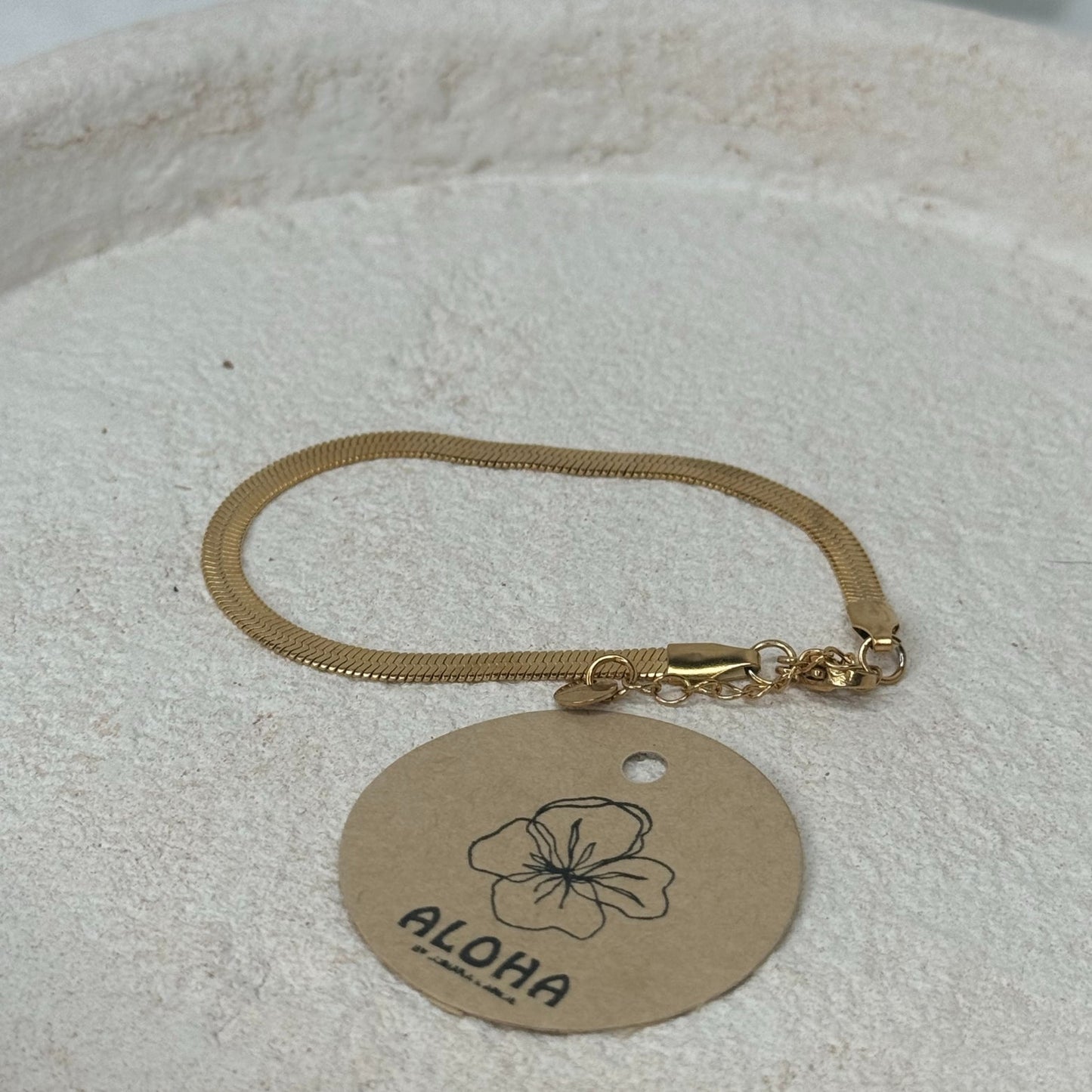 ✨Bracelet fundi doré🌊