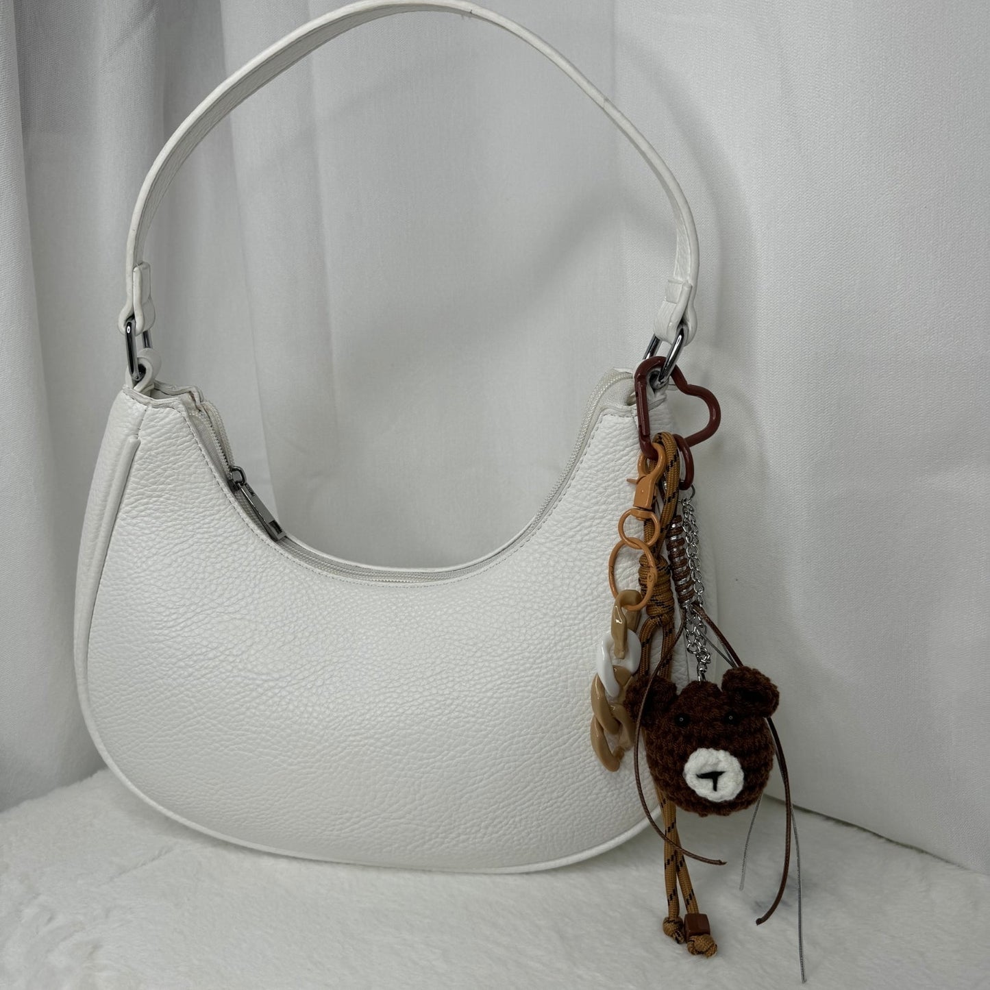 🍯 Grigri de sac – Nounours marron Aloha 🧸🤎