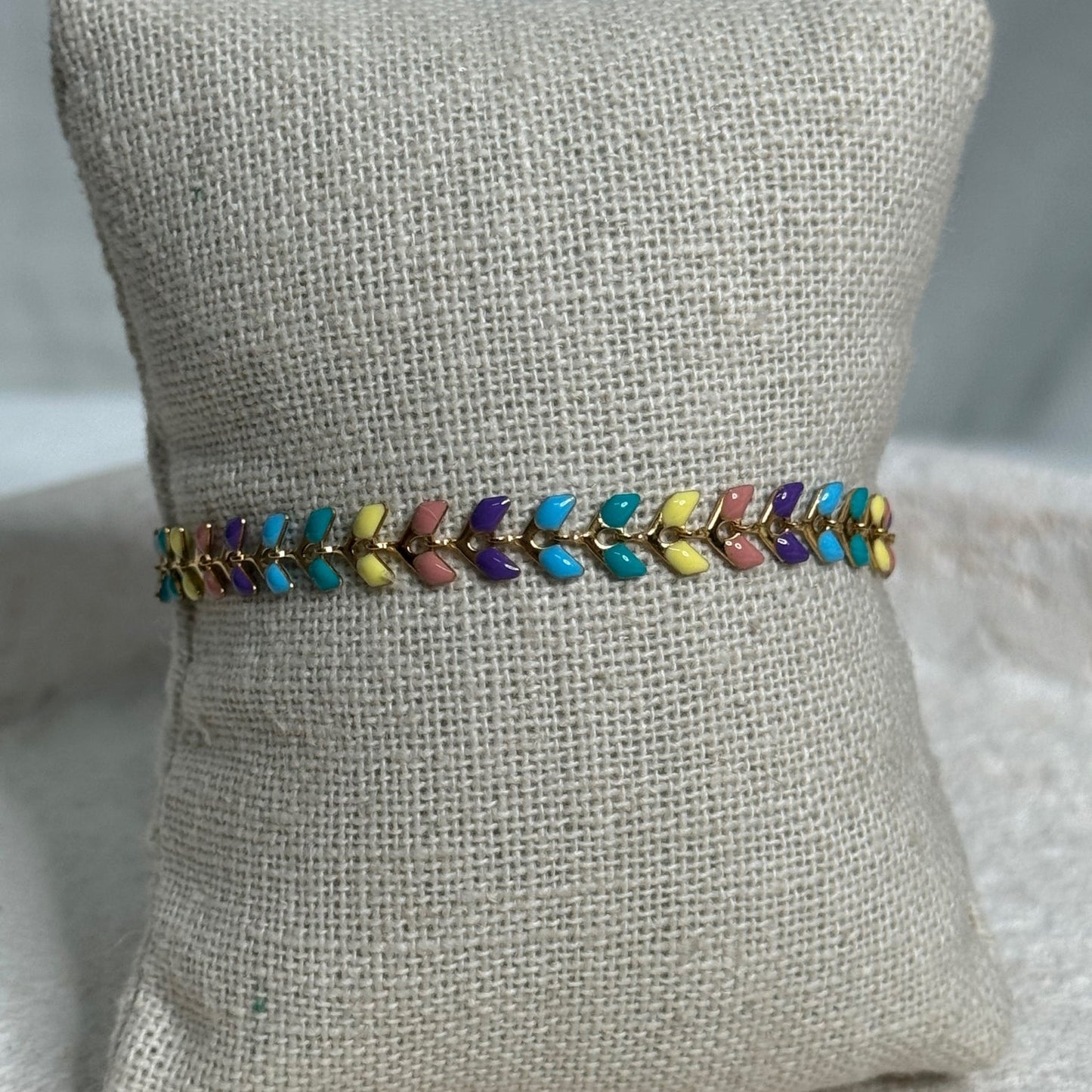 🤍 Bracelet Nakupenda multicolore 🩵🩷💙