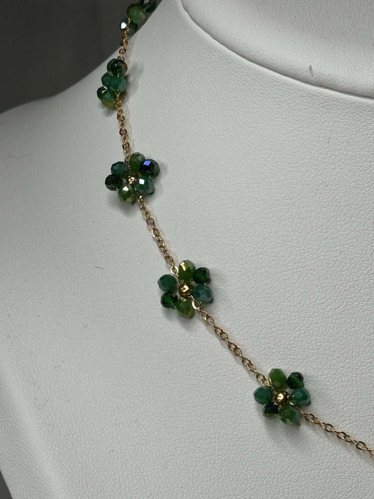 Collier peace vert 🌺