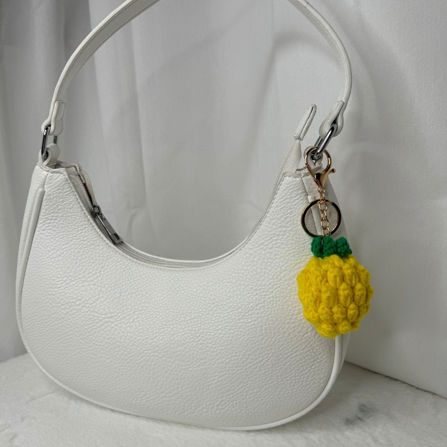 🍍 Grigri de sac – Peluche Ananas Aloha 🧸🌴