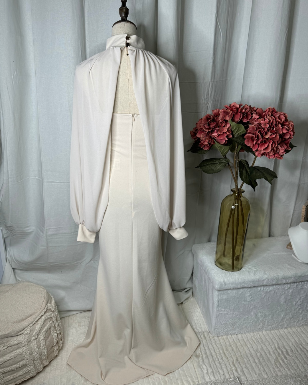 Robe dubaï beige✨