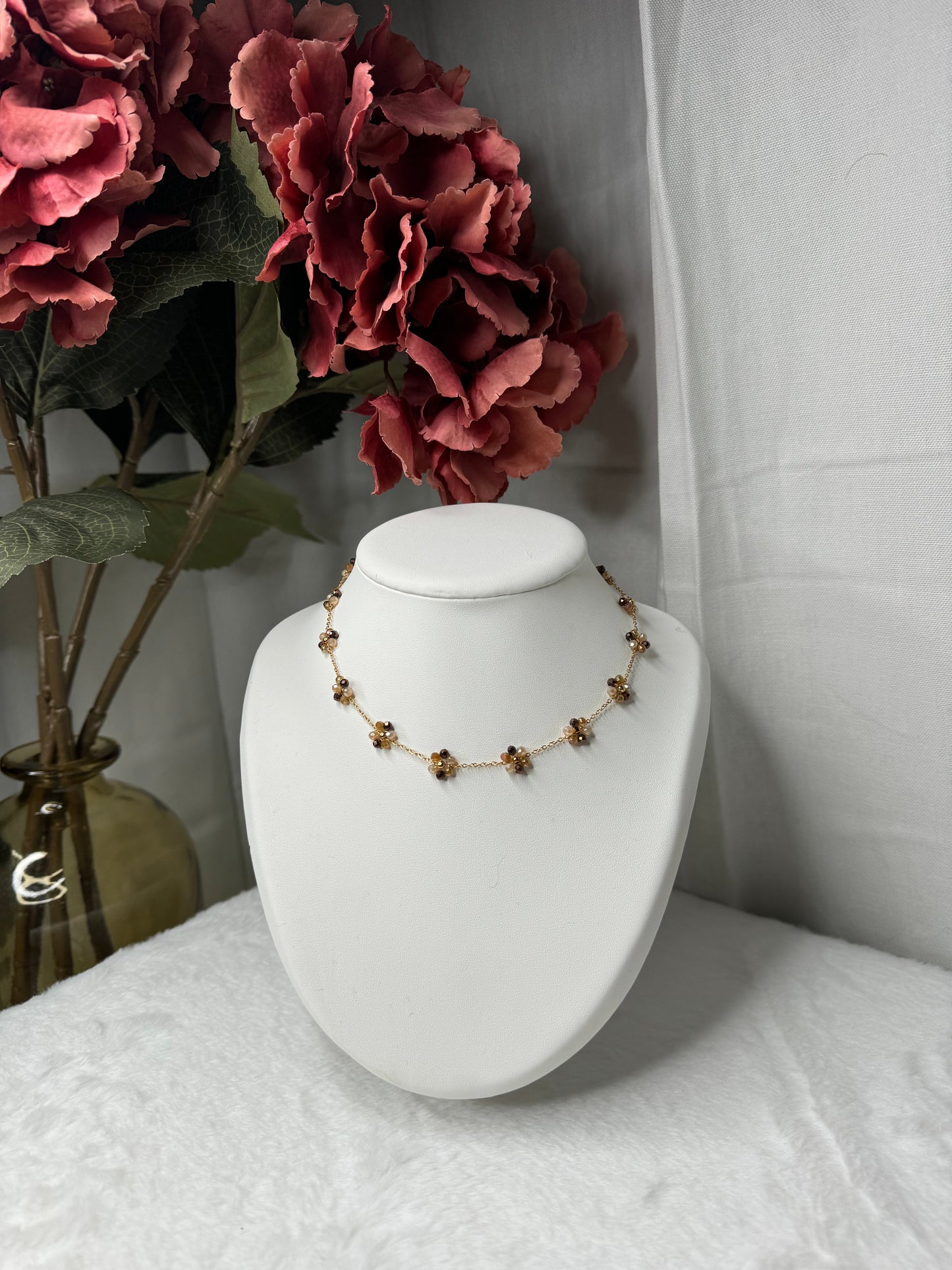 Collier peace beige 🌺