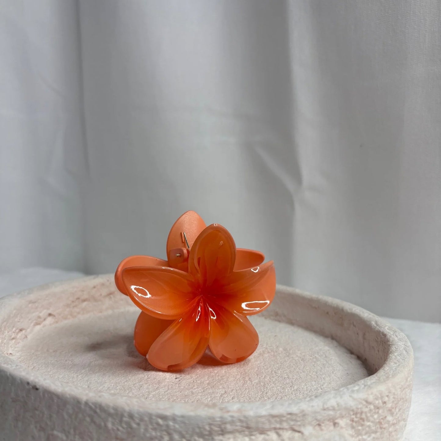 Pince fleurs orange