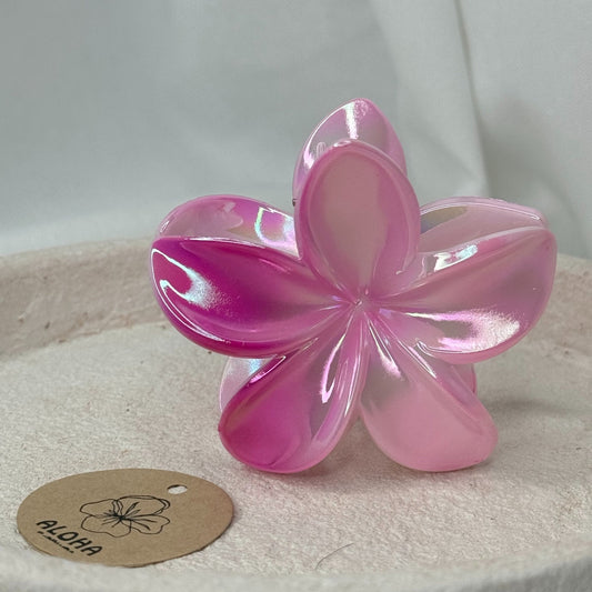 Pince fleurs brillante rose