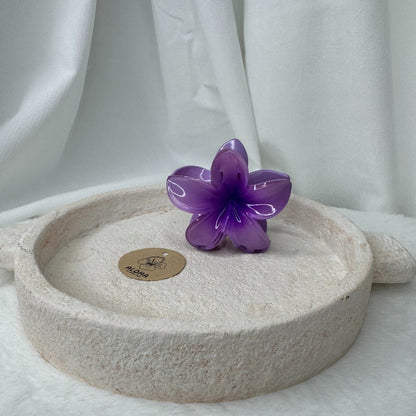 Pince fleur grande violette
