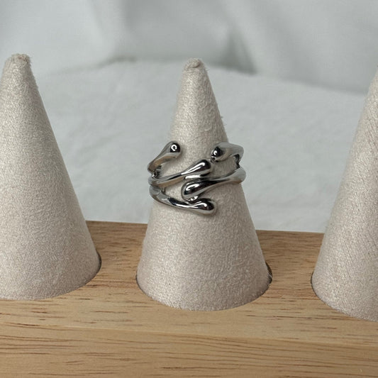 🌿 Bague Gypso argent✨
