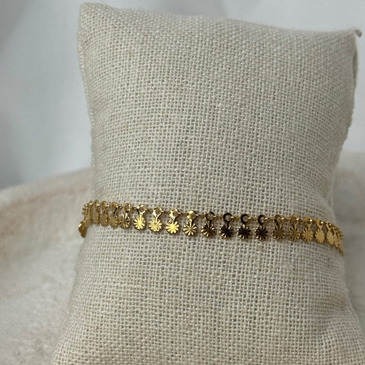 Bracelet casablance doré