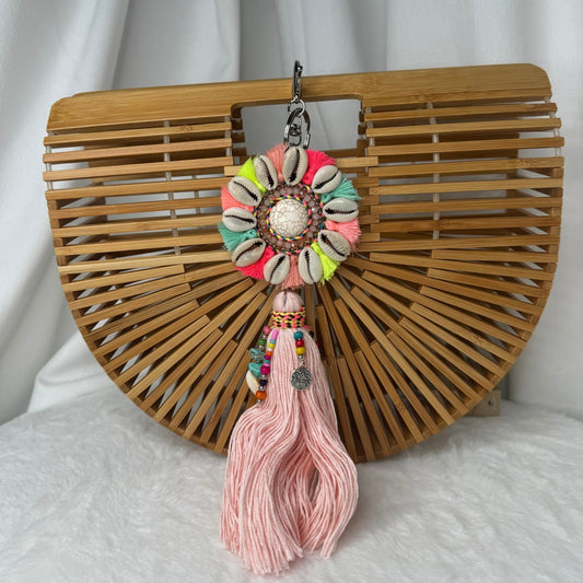 🌺 Gri-gri de sac indien rose clair💖