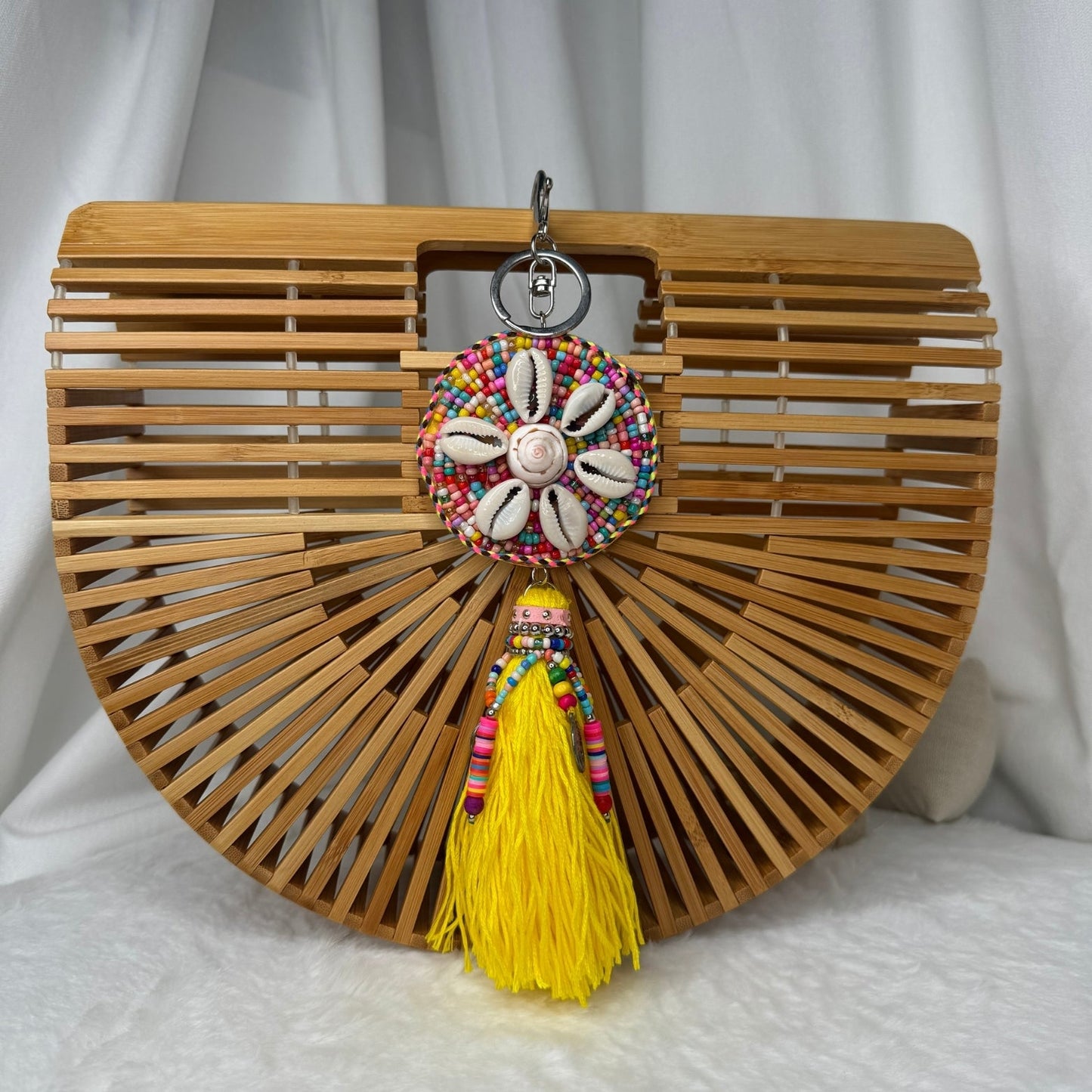🌺 Gri-gri de sac indien jaune 💖