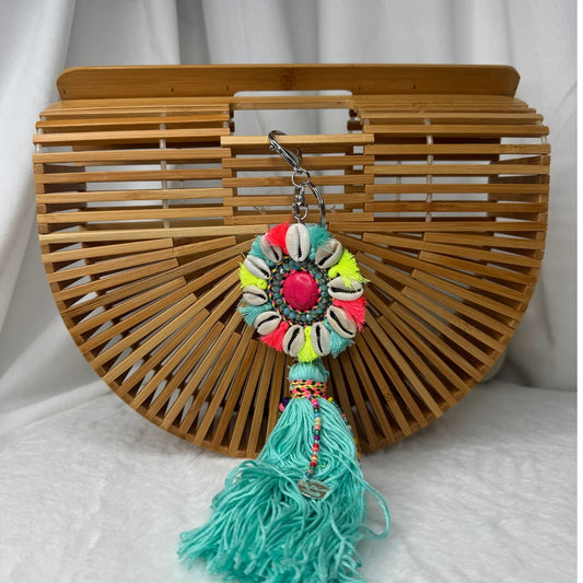 🌺grigri indien bleu vert💕
