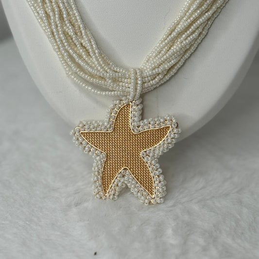 🌺 Collier Maldives – nouveau ✨🐚