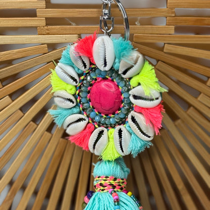 🌺grigri indien bleu vert💕
