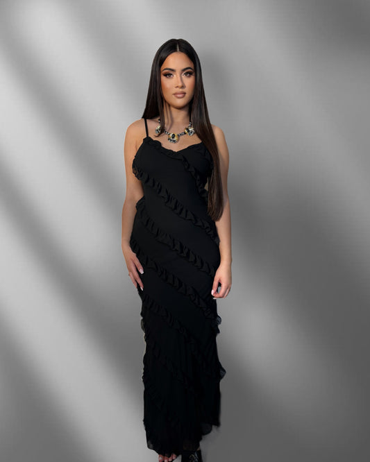 🖤 Robe Sunset – Noire 🖤
