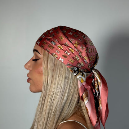 Foulard Dubaï – Rose Hair Magic 🌸💖