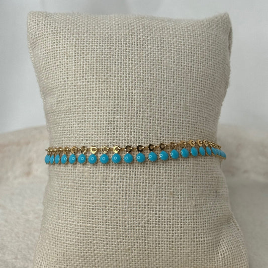 Bracelet casablanca turquoise